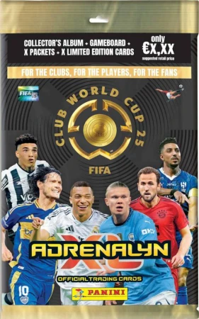 PANINI FIFA Club World Cup 2025 Starter set sběratelské karty 18ks + album PANINI FIFA Club World Cup 2025 Starter set sběratelské karty 18ks + album