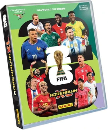 PANINI FIFA World Cup 2026 sběratelské album Adrenalyn XL na 720 karet PANINI FIFA World Cup 2026 sběratelské album Adrenalyn XL na 720 karet
