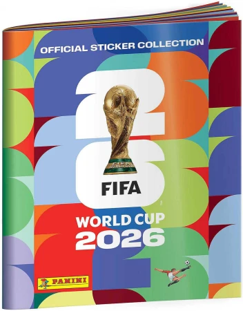 PANINI FIFA World Cup 2026 sběratelské album na samolepky měkká vazba PANINI FIFA World Cup 2026 sběratelské album na samolepky měkká vazba