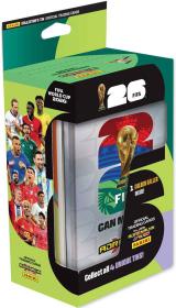 PANINI FIFA World Cup 2026 sběratelské karty 64ks plechová krabička 4 druhy
