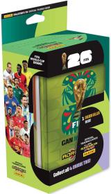 PANINI FIFA World Cup 2026 sběratelské karty 64ks plechová krabička 4 druhy