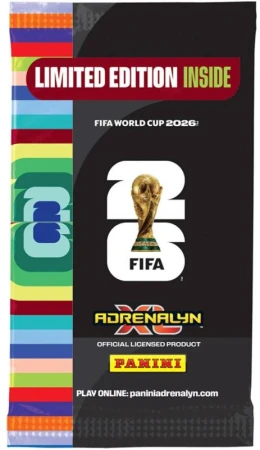 PANINI FIFA World Cup 2026 sběratelské karty 64ks plechová krabička 4 druhy