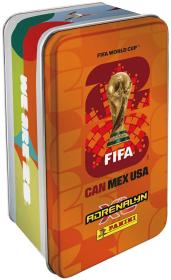 PANINI FIFA World Cup 2026 sběratelské karty 64ks plechová krabička 4 druhy