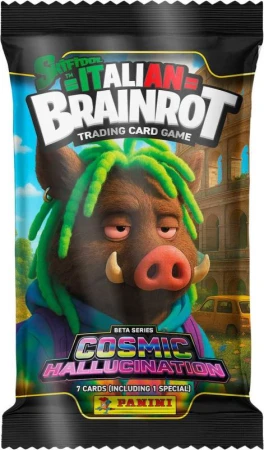 PANINI Italian Brainrot TCG Cosmic Hallucination sběratelské karty booster