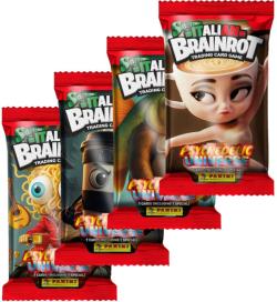 PANINI Italian Brainrot TCG Universo Psichedelico starter set album + booster