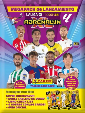 PANINI LALIGA 23/24 Starter set album + 4x booster sběratelské karty v sáčku PANINI LALIGA 23/24 Starter set album + 4x booster sběratelské karty v sáčku
