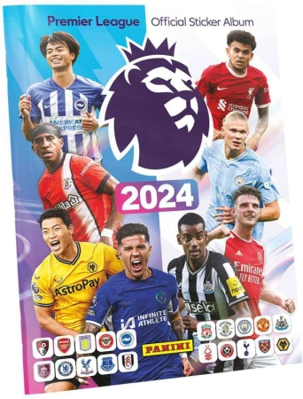 PANINI PREMIER LEAGUE 2024 Sběratelské samolepkové album + samolepky PANINI PREMIER LEAGUE 2024 Sběratelské samolepkové album + samolepky