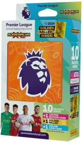 PANINI PREMIER LEAGUE 23/24 Sběratelské karty Adrenalyn XL 10x booster plechovka