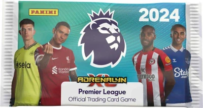 PANINI PREMIER LEAGUE 23/24 Sběratelské karty Adrenalyn XL 10x booster plechovka