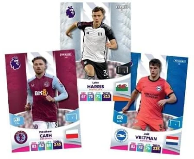 PANINI PREMIER LEAGUE 23/24 Sběratelské karty Adrenalyn XL booster
