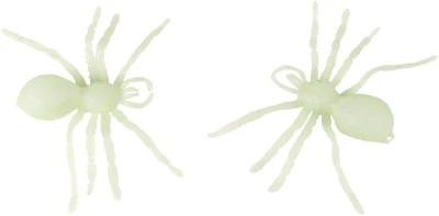 Pavouk 17cm halloween dekorace svítící ve tmě fosforeskuje set 2ks