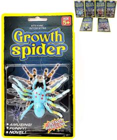 Pavouk zvířátko ve vodě rostoucí ve tmě svítící fosforeskuje různé druhy