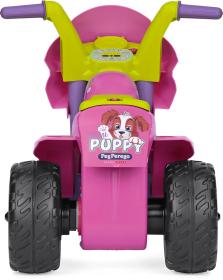 Peg Pérego PEG PÉREGO Mini Puppy 25W 6V Tříkolka holčičí ELEKTRICKÉ VOZÍTKO