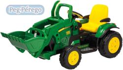 Peg Pérego PEG PÉREGO Traktor John Deer Ground Loader 12V 2 motory ELEKTRICKÁ VOZÍTKA