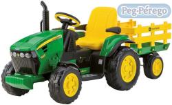 Peg Pérego PEG PÉREGO Traktor JOHN DEERE GROUND FORCE 12 V elektrický traktor pro děti