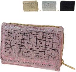 Peněženka dívčí lesklá třpytivá na zip 4 barvy Peněženka dívčí lesklá třpytivá na zip 4 barvy