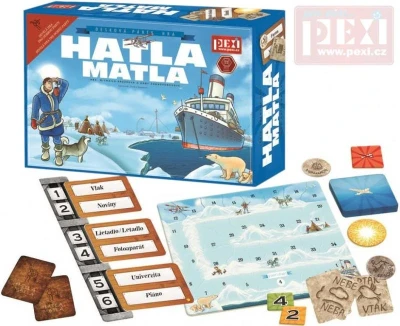 PEXI Hra Hatla Matla v krabici (společenská hra) PEXI Hra Hatla Matla v krabici (společenská hra)
