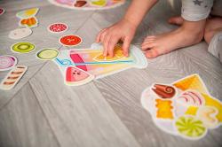 PEXI Velcro skládačky Vaření (Cooking) 38 dílků na suchý zip