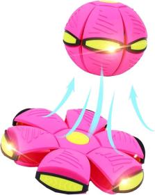 Phlat Ball házecí disk / míč UFO měnící se na baterie Světlo 3 barvy 2v1