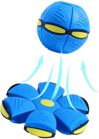 Phlat Ball házecí disk / míč UFO měnící se na baterie Světlo 3 barvy 2v1