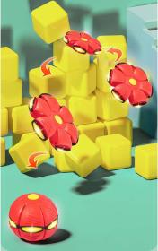 Phlat Ball házecí disk / míč UFO měnící se na baterie Světlo 3 barvy 2v1