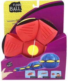 Phlat Ball Hoď disk, chyť míč! disk 22cm měnící se v míč 2 barvy 2v1