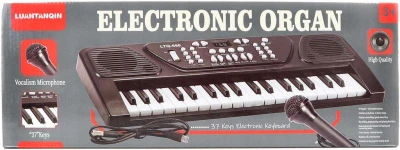Pianko dětské 37kláves elektronický klavír na baterie s mikrofonem USB Pianko dětské 37kláves elektronický klavír na baterie s mikrofonem USB
