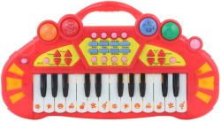 Piánko dětský keyboard klávesy na baterie 3 barvy Zvuk