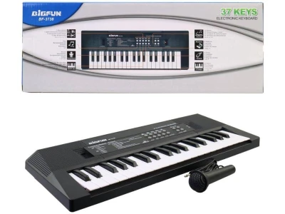 Piáno dětské s mikrofonem na baterie / USB napájení Piáno dětské s mikrofonem na baterie / USB napájení