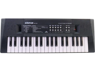 Piáno dětské s mikrofonem na baterie / USB napájení