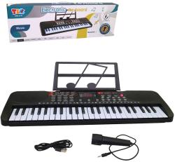 Piáno elektronický klavír 49 kláves dětský keyboard s mikrofonem na baterie Zvuk Piáno elektronický klavír 49 kláves dětský keyboard s mikrofonem na baterie Zvuk
