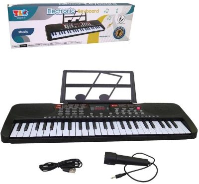 Piáno elektronický klavír 49 kláves dětský keyboard s mikrofonem na baterie Zvuk Piáno elektronický klavír 49 kláves dětský keyboard s mikrofonem na baterie Zvuk