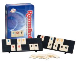 Piatnik Hra Rummikub mini plechová krabička (společenská hra)
