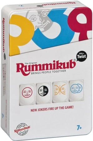 Piatnik Hra Rummikub mini Twist v plechovce (společenská hra) Piatnik Hra Rummikub mini Twist v plechovce (společenská hra)