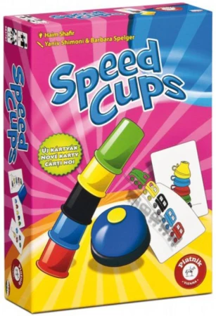 Piatnik Hra Speed Cups zábava s kalíšky (společenská hra)