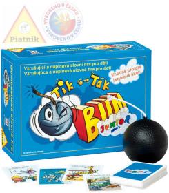 Piatnik Hra TIK TAK BUM Junior s obrázky Zvuk (společenská hra)