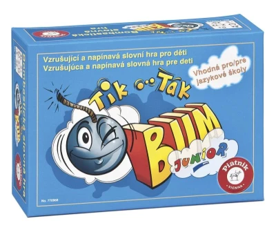 Piatnik Hra TIK TAK BUM Junior s obrázky Zvuk (společenská hra)
