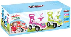 PILSAN Odrážedlo auto červené s klaksonem baby vkládačka 2v1