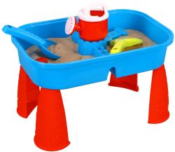 Pískový hrací set Tlapková Patrola stolek s bábovičkami a konvičkou