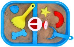 Pískový hrací set Tlapková Patrola stolek s bábovičkami a konvičkou