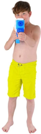 Pistole dětská vodní 48cm se zásobníkem na vodu 3 barvy plast