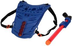 Pistole pumpovací na vodu 31cm set s vestou s ukazatelem skóre 2 barvy