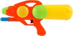 Pistole vodní 33cm se zásobníkem na vodu 3 barvy plast v sáčku