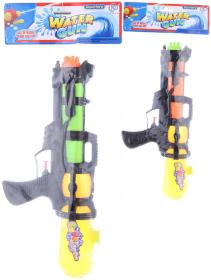 Pistole vodní 37cm se zásobníkem na vodu 2 barvy plast v sáčku Pistole vodní 37cm se zásobníkem na vodu 2 barvy plast v sáčku