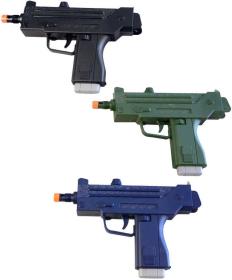 Pistolka dětská plastová 24cm revolver na baterie Zvuk 3 barvy Pistolka dětská plastová 24cm revolver na baterie Zvuk 3 barvy