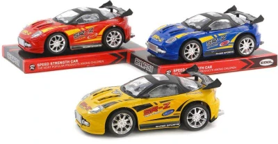 PL Auto sportovní vůz závodnička na setrvačník různé barvy PL Auto sportovní vůz závodnička na setrvačník různé barvy
