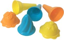 PL Formičky zmrzlina set 3 kornouty s kopečkem zmrzliny na písek