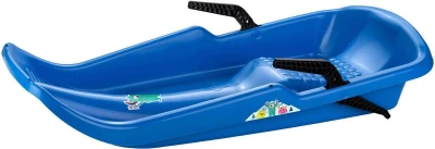 PLASTKON Boby dětské TWISTER bez sedáku se 2 brzdami Modré plast PLASTKON Boby dětské TWISTER bez sedáku se 2 brzdami Modré plast