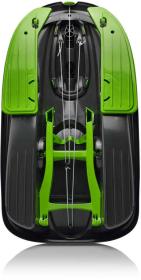 PLASTKON Boby řiditelné s volantem Stratos Šedý plast