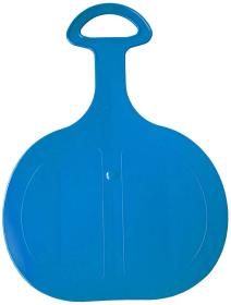 PLASTKON Klouzák Pinguin modrý dětská sáňkovací lopata na sníh plast